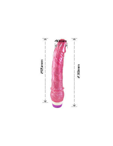 BAILE - REALISTIC RED VIBRATOR 23 CM