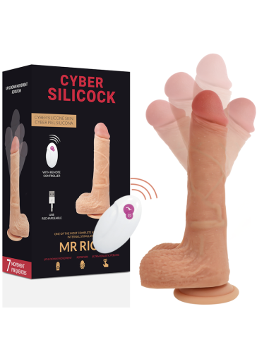 CYBER SILICOCK - REMOTE CONTROL REALISTIC MR RICK 20.9 CM -O- 4 CM