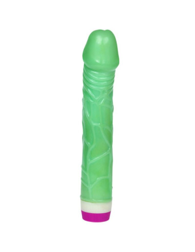 BAILE - WAVES OF PLEASURE VIBRATOR 23 CM GREEN