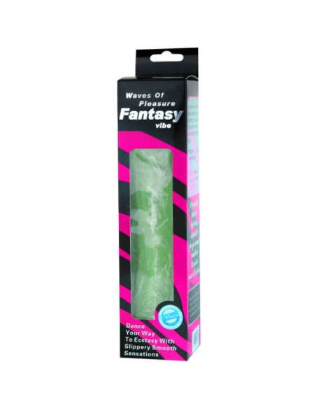 BAILE - WAVES OF PLEASURE VIBRATOR 23 CM GREEN