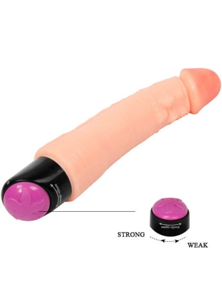 BAILE - FLEXIBLE REALISTIC VIBRATOR 25 CM
