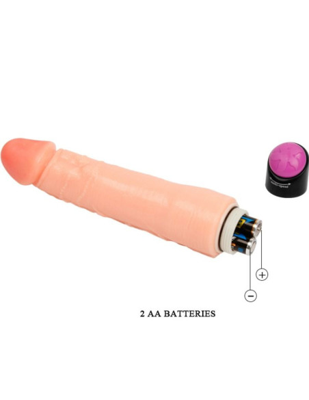 BAILE - FLEXIBLE REALISTIC VIBRATOR 25 CM