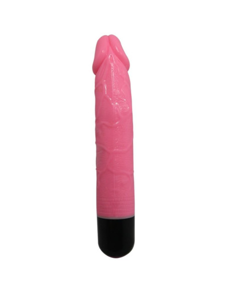BAILE - COLORFUL SEX REALISTIC VIBRATOR PINK 23 CM