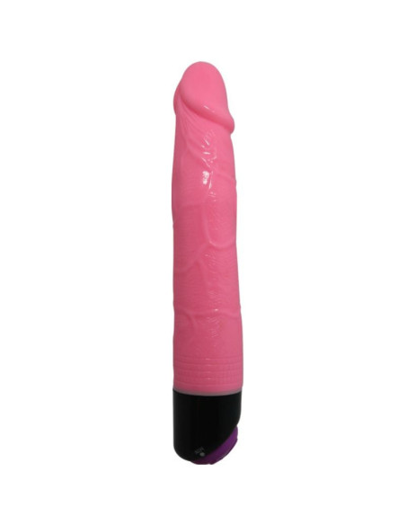 BAILE - COLORFUL SEX REALISTIC VIBRATOR PINK 23 CM