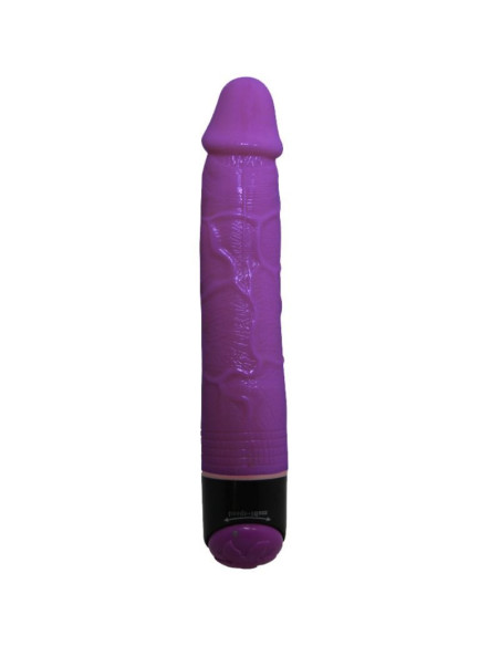BAILE - COLORFUL SEX LILAC REALISTIC VIBRATOR 23 CM