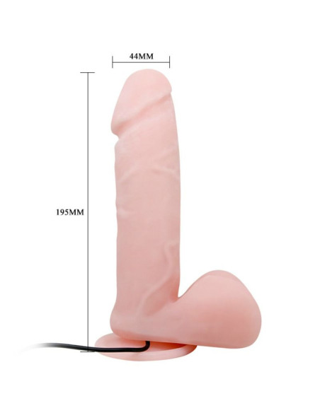 BAILE - OLIVER REALISTIC VIBRATOR WITH ROTATION FUNCTION