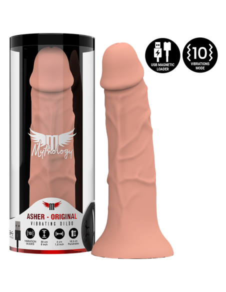 MYTHOLOGY - ASHER ORIGINAL DILDO M - VIBRATOR COMPATIBLE WITH WATCHME WIRELESS TECHNOLOGY