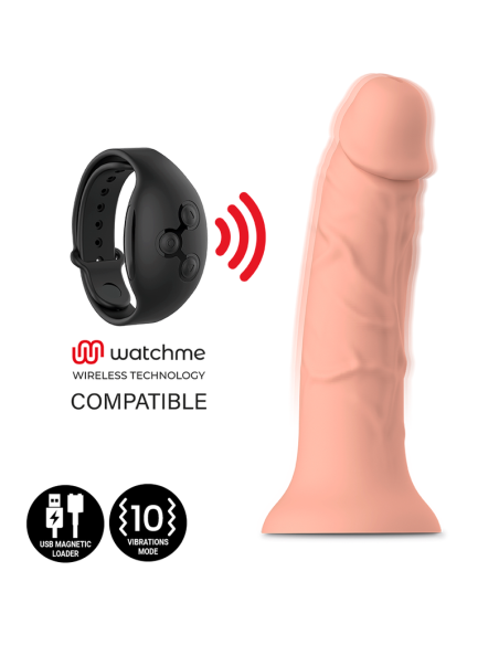 MYTHOLOGY - ASHER ORIGINAL DILDO M - VIBRATORIUS STIPRUS, SUDERINAMAS SU WATCHME BELAIDE TECHNOLOGIJA