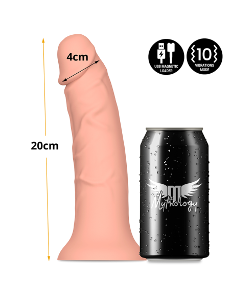 MYTHOLOGY - ASHER ORIGINAL DILDO M - VIBRATORIUS STIPRUS, SUDERINAMAS SU WATCHME BELAIDE TECHNOLOGIJA