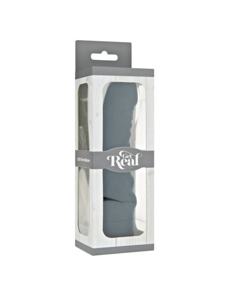 GET REAL - MINI KLASIKINIS G-SPOT VIBRATORIUS BLACK