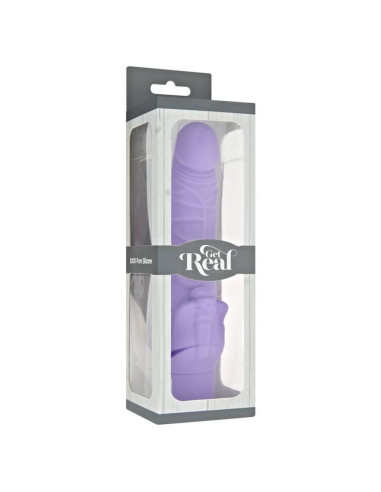 GET REAL - KLASIKINIS STIM VIBRATORIUS STIMULAS VIOLETINIS