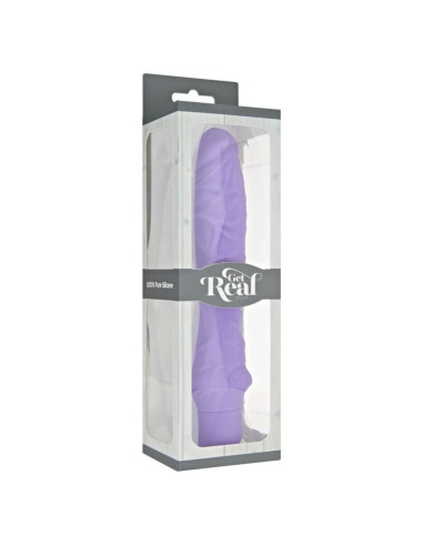 GET REAL - CLASSIC LARGE PURPLE VIBRATOR