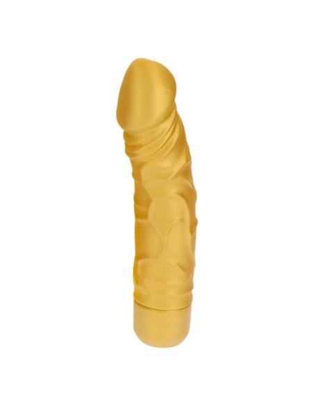 GET REAL - GOLD DICKER ORIGINAL VIBRATOR GOLD