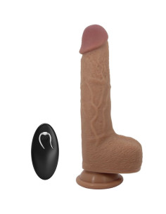 PRETTY LOVE - TOMMY REALISTINIS DILDO VIBRATORIUS STIPRUS 22,5 CM