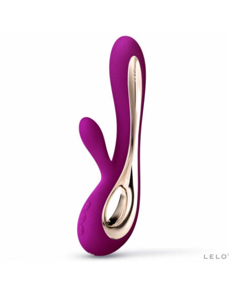 LELO - SORAYA 2 RABBIT VIOLETINIS VIBRATORIUS ŽENKLAS