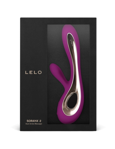 LELO - SORAYA 2 RABBIT VIOLETINIS VIBRATORIUS ŽENKLAS