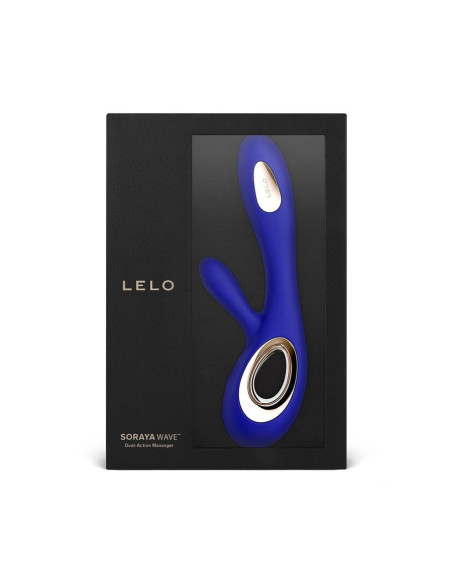 LELO - SORAYA WAVE VIBRATORIUS TRIUŠIO VIDURNAKČIO MĖLYNAS
