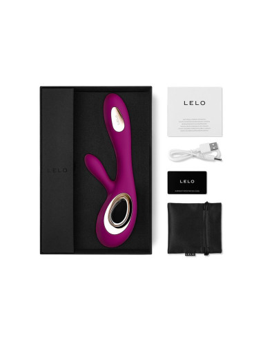 LELO - SORAYA WAVE VIBRATORIUS TRIUŠIO SKONIO VIOLETINIS