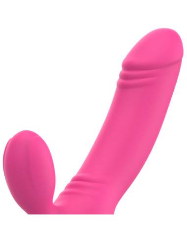 OHMAMA - BIX DOUBLE STIMULATION VIBRATOR XMAS EDITION PINK