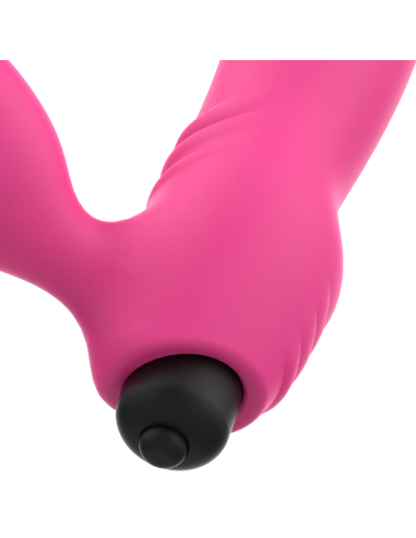 OHMAMA - BIX DOUBLE STIMULATION VIBRATOR XMAS EDITION PINK