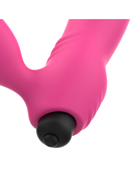 OHMAMA - BIX DOUBLE STIMULATION VIBRATOR XMAS EDITION PINK