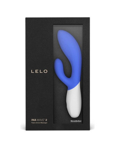 LELO - INA WAVE 2 VBRADOR PRABANGUS SPECIALUS MECHANIZMAS KALIFORNIJOS DANGUS