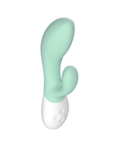 LELO - INA 3 GREEN RABBIT VIBRATOR LUXURY SEAWEED