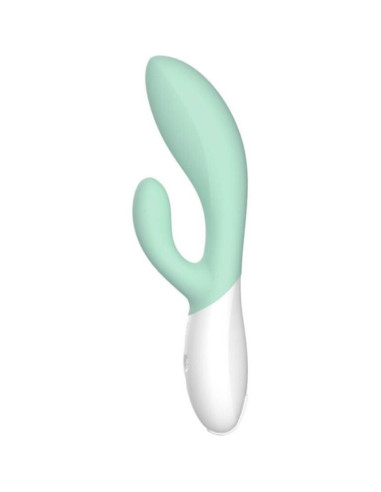 LELO - INA 3 GREEN RABBIT VIBRATOR LUXURY SEAWEED