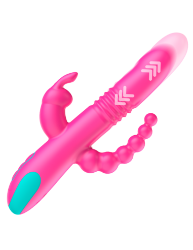 HAPPY LOKY - DONALD TRIPLE STIMULATION: ANAL, G-SPOT and CLITORAL WATCHME WIRELESS TECHNOLOGY COMPATIBLE