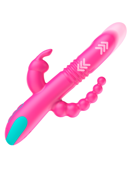 HAPPY LOKY - DONALD TRIPLE STIMULATION: ANAL, G-SPOT and CLITORAL WATCHME WIRELESS TECHNOLOGY COMPATIBLE