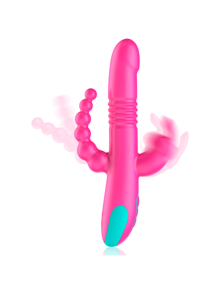 HAPPY LOKY - DONALD TRIPLE STIMULATION: ANAL, G-SPOT and CLITORAL WATCHME WIRELESS TECHNOLOGY COMPATIBLE