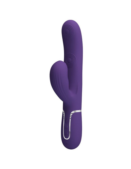 PRETTY LOVE - PERLITA G-SPOT VIBRATOR 3 IN 1 MULTIFUNCTION PURPLE