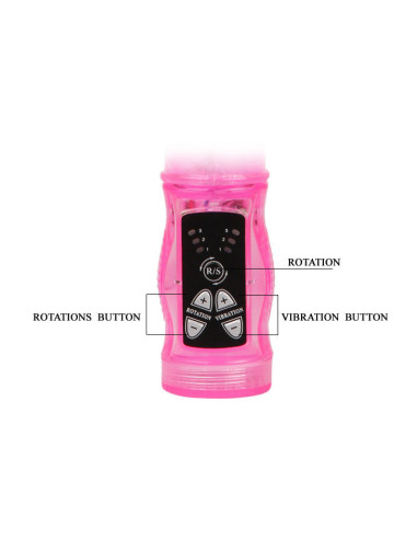 BAILE - PINK RABBIT MINI ROTATOR SUPERSTIMULATOR