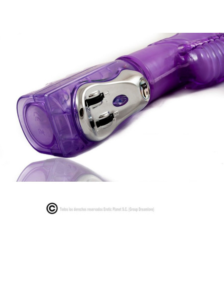 BAILE - LILAC RABBIT UP and DOWN ROTATOR SUPERSTIMULATOR