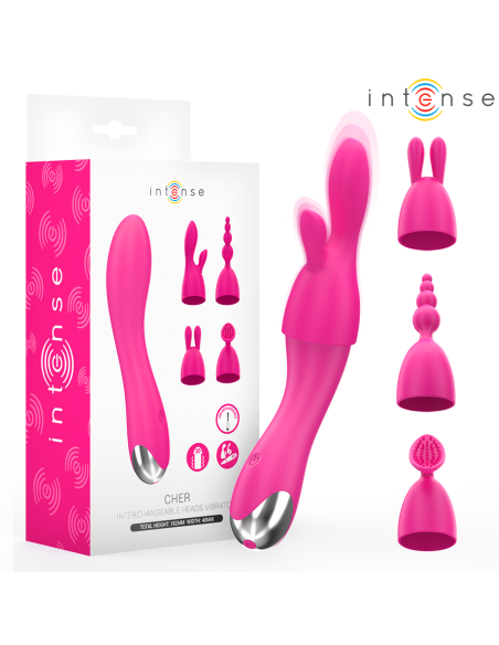 INTENSE - CHER INTERCHANGEABLE HEADS VIBRATOR