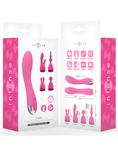 INTENSE - CHER INTERCHANGEABLE HEADS VIBRATOR