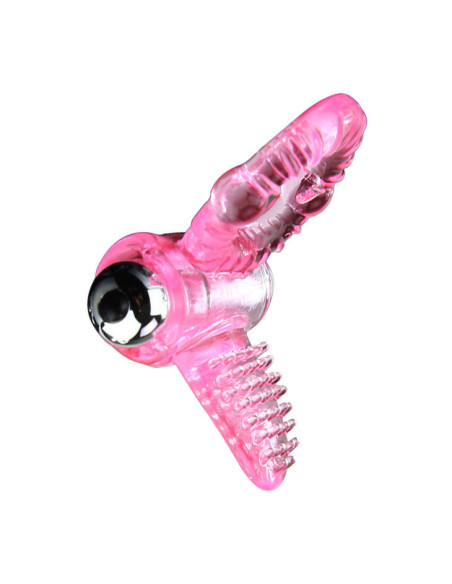 BAILE - SWEET ABS 10 RHYTHMS RING PINK VIBRATOR PENIS RING