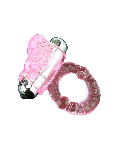 BAILE - SWEET ABS 10 RHYTHMS RING PINK VIBRATOR PENIS RING