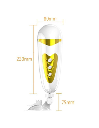 PRETTY LOVE - MALE MASTURBATOR WITH VIBRATION AND SOUND SALLY