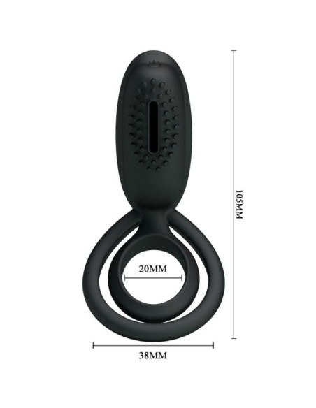 PRETTY LOVE - ESTHER VIBRATING RING WITH STIMULATOR
