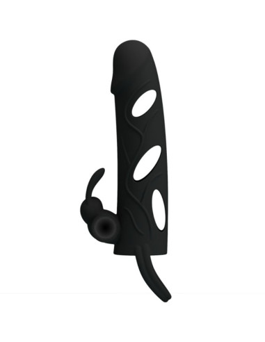 PRETTY LOVE - SILICONE COVER WITH VIBRATION 14 CM 1.0