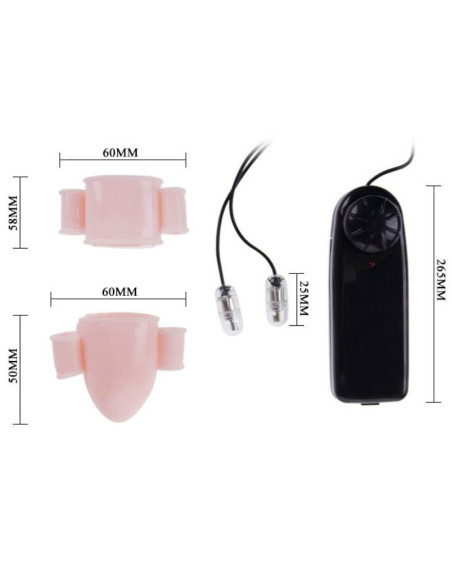BAILE - ALFRED PENIS VIBRATOR COVERS WITH CONTROL