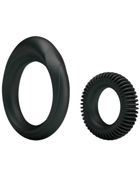 BAILE - KIT 2 SILICONE RINGS RING MANHOOD