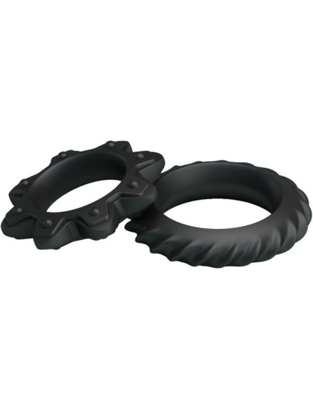BAILE - KIT 2 RING FLOWERING SILICONE RINGS