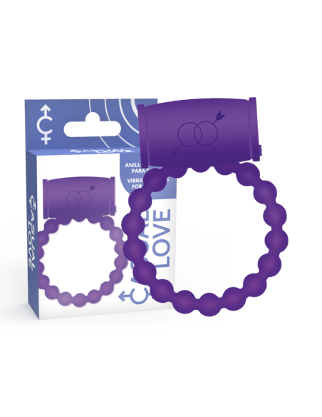 CASUAL LOVE - 25 COUPLE VIBRATOR RING VIOLET