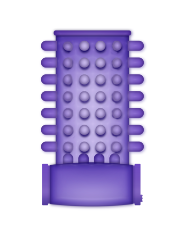 CASUAL LOVE - VIBRUOJANTIS ŽIEDAS VIOLETINIS