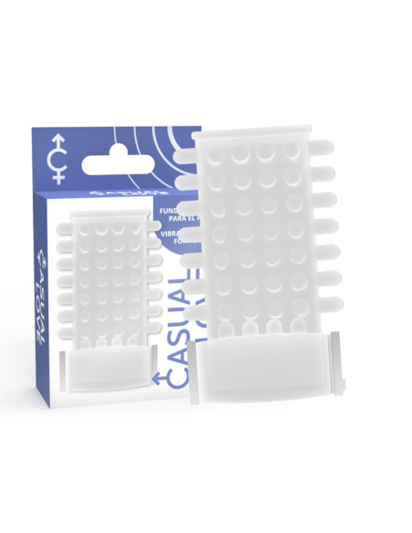 CASUAL LOVE - RING VIBRATING SLEEVE TRANSPARENT