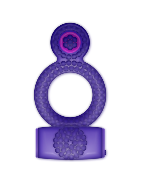 CASUAL LOVE - RING VIBRATING DOUBLE PLEASURE PURPLE