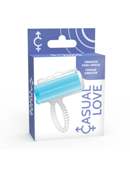 CASUAL LOVE - RING TONGUE VIBRATING BLUE