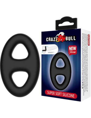 CRAZY BULL - DOUBLE OVAL SILICONE RING